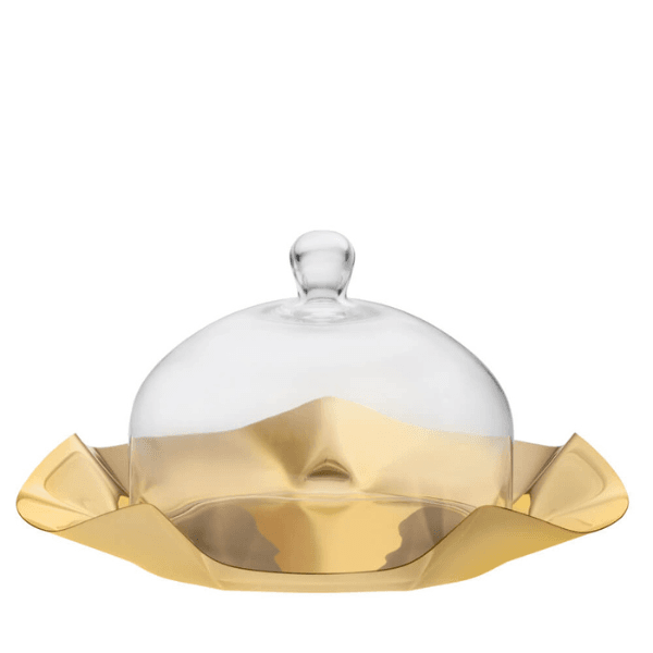 Boleira Fiori Grande Ouro 24k 