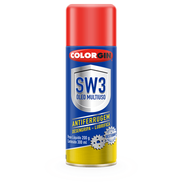 SPRAY LUBRIFICANTE MULTIUSO SW3 300ML COLORGIN