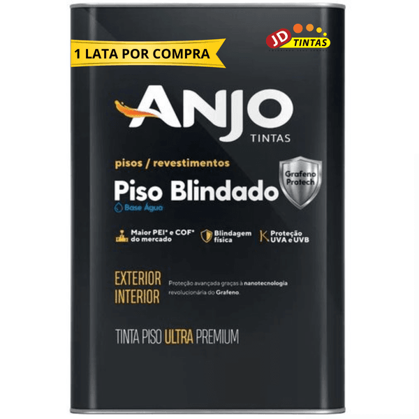 Tinta Acrílica Piso Blindado Com Grafeno Protech 16l Anjo Tintas