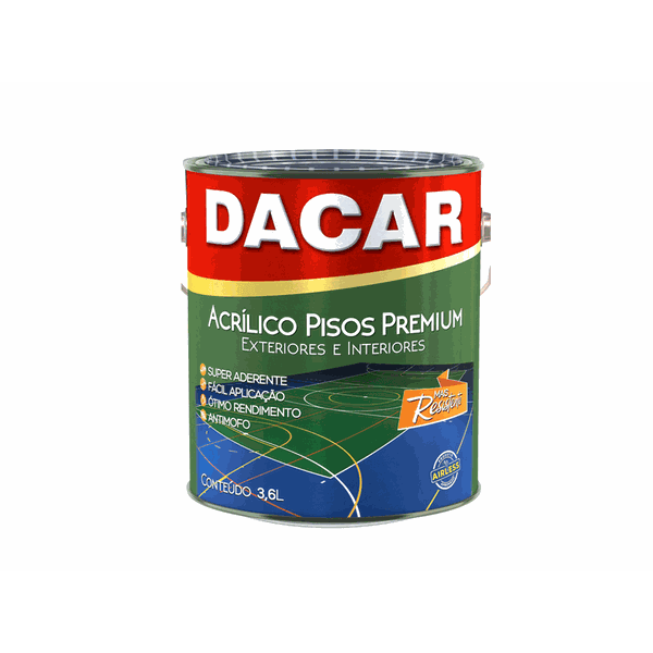 TINTA PARA PISO PREMIUM DACAR 3,6L