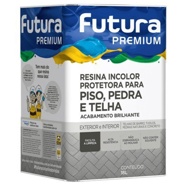 RESINA ACRÍLICA 18L FUTURA