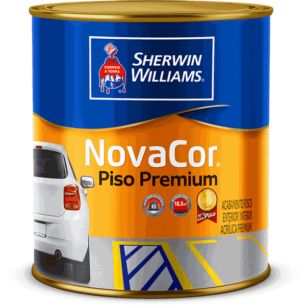 TINTA PARA PISO CONCRETO NOVACOR SHERWIN WILLIAMS 0,9L