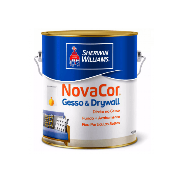 TINTA PARA GESSO NOVACOR 3,6L