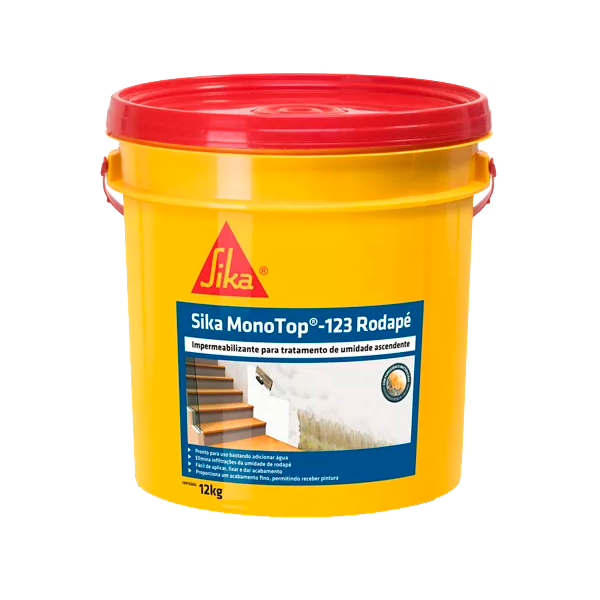 Sika Monotop-123 Rodape 12kgs | TINTAS SÃO MIGUEL