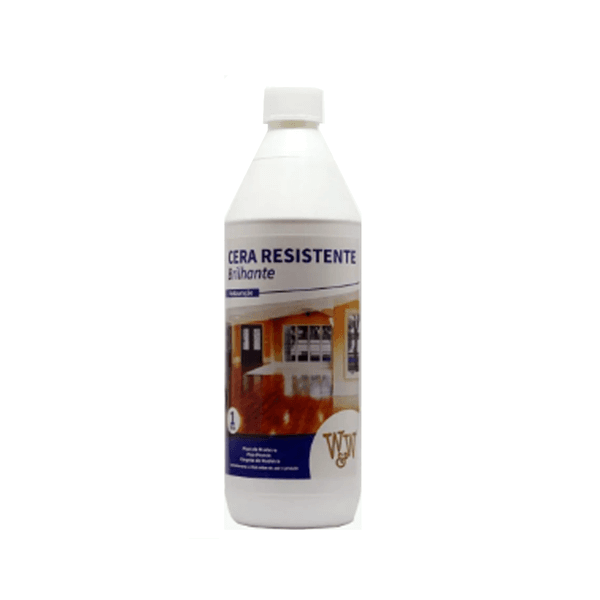 Cera Resistente Brilhante 1L - W&W