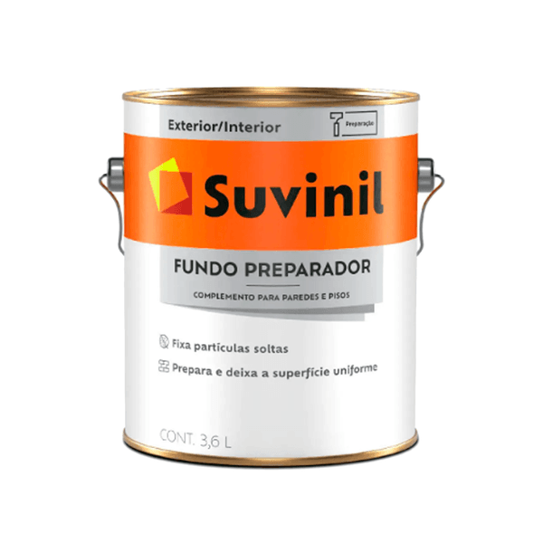 Fundo Preparador Parede Base Água 3,6L - Suvinil