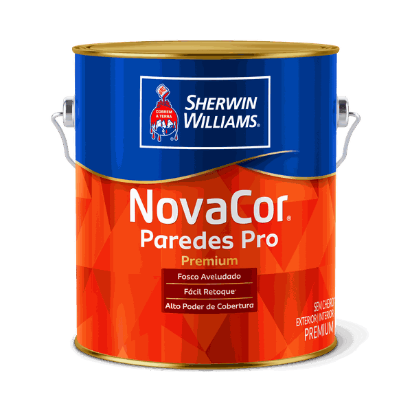 Tinta Acrílica NovaCor Pro Branco Fosco 3,6L - Sherwin Williams