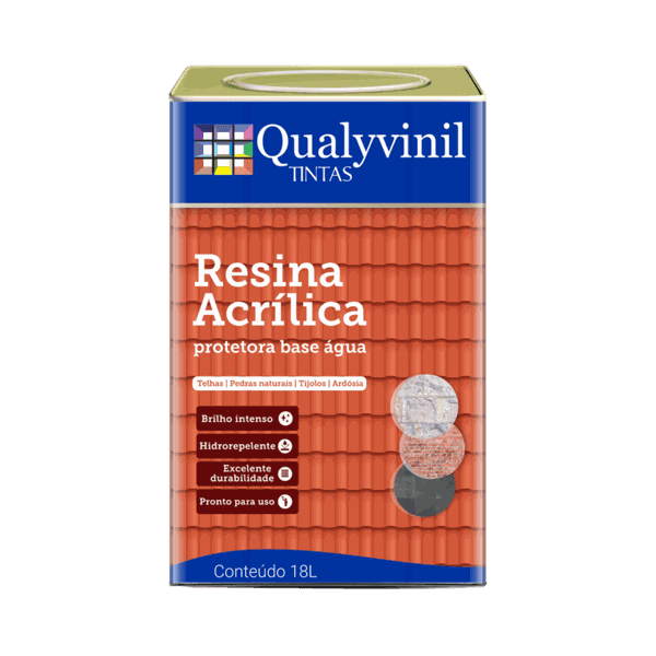 Resina Acrílica Base Água 18L - Qualyvinil