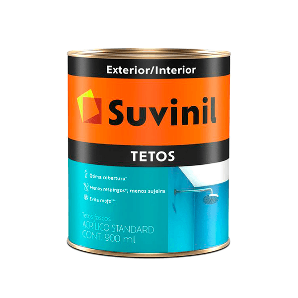 Tinta Acrílica Tetos Branco Neve 900ml - Suvinil 