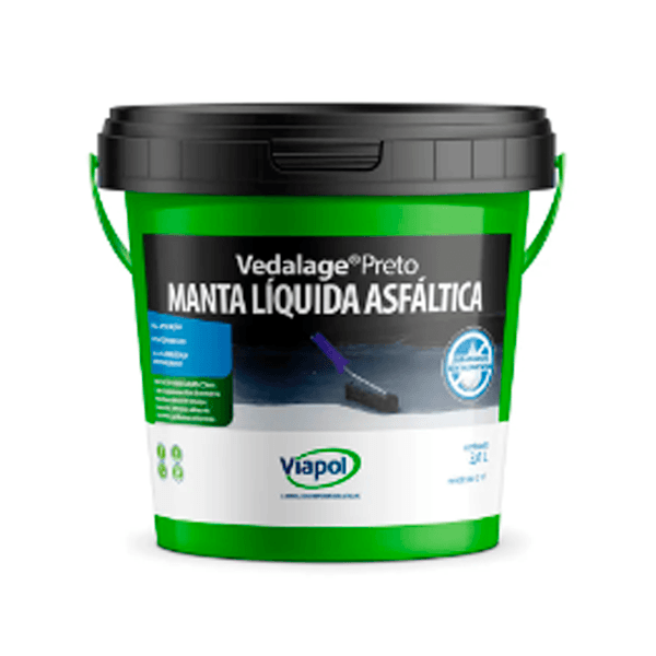 Vedalage Preto 3,6L - Viapol 