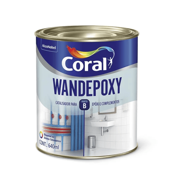 Catalisador Wandepoxy (Parte B) 640ml - Coral