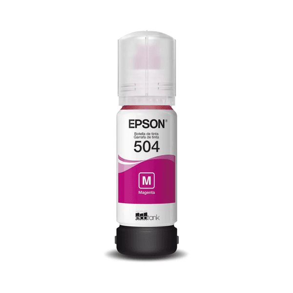 Tinta T-504 Original Epson T504 Magenta L4150 L4160 L6161 L6191 L6171