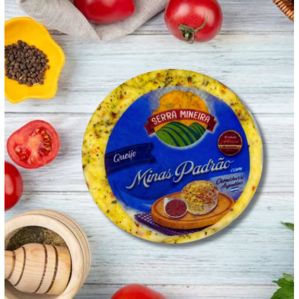 Queijo Minas Padrão com Chimichurri Argentino Serra Mineira