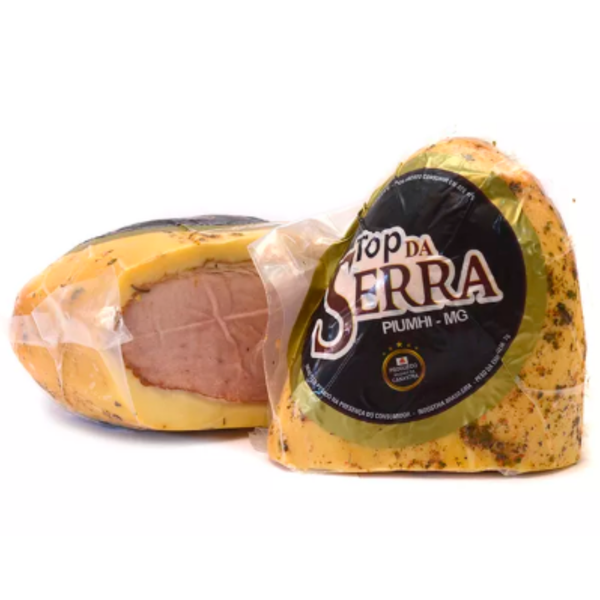 Queijo Provolone Defumado Temperado Recheado com Picanha Suína