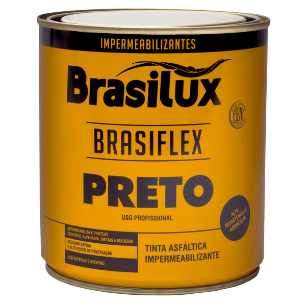 IMPERMEABILIZANTE BRASIFLEX PRETO 18L