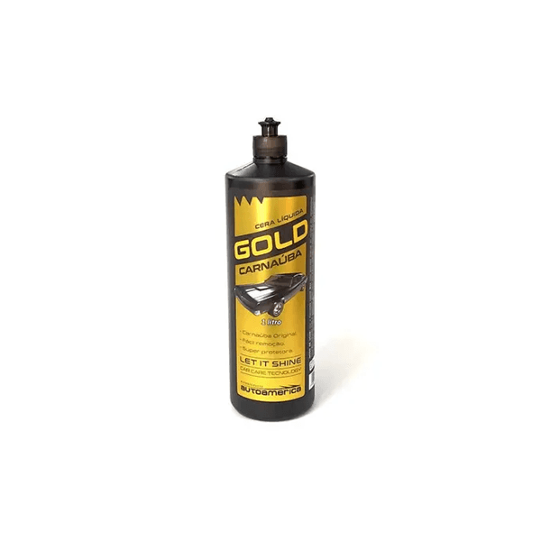 CERA CARNAUBA LIQUIDA GOLD AUTOAMERICA 300ML