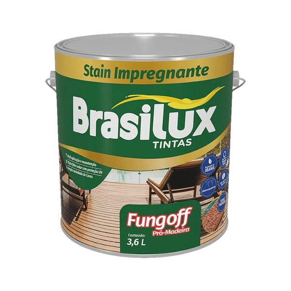 FUNGOFF STAIN IMPREGNANTE 900ML BRASILUX 