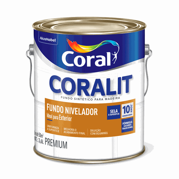 FUNDO NIVELADOR CORAL 3,6L