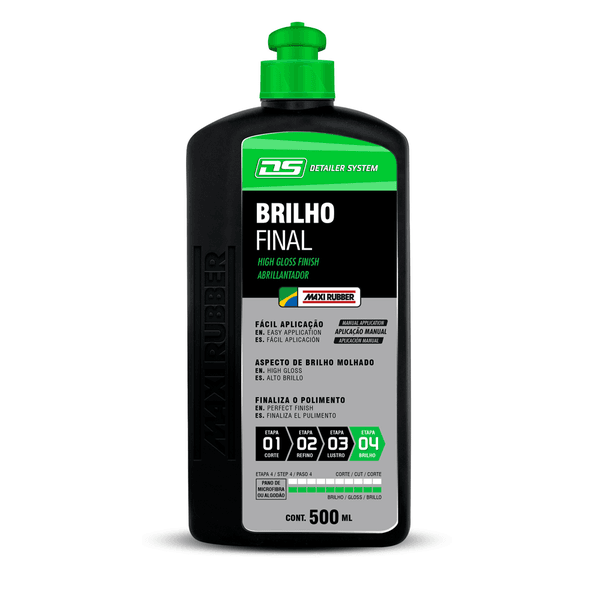 BRILHO FINAL 50 ML MAXI RUBBER