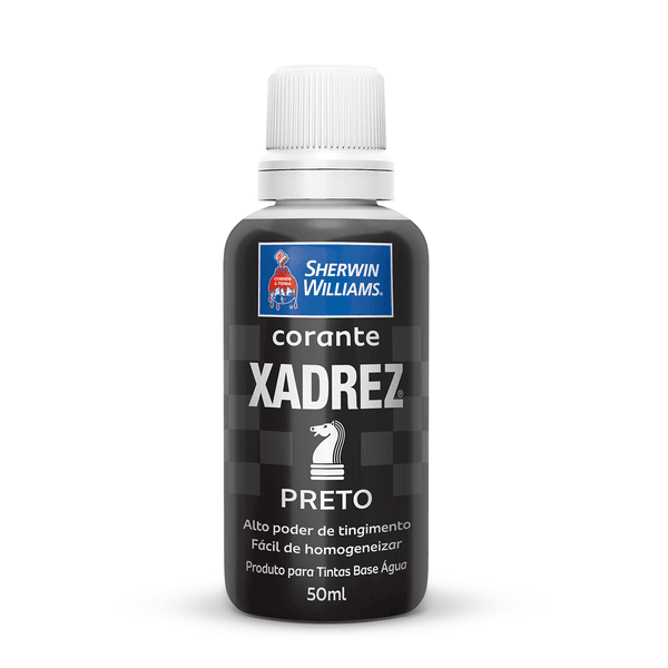 CORANTE PRETO 50 ML XADREZ