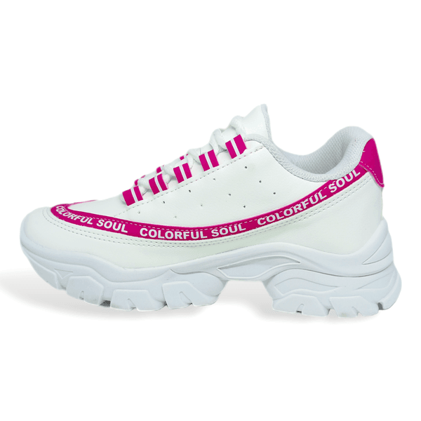 Tenis chunky clearance pink