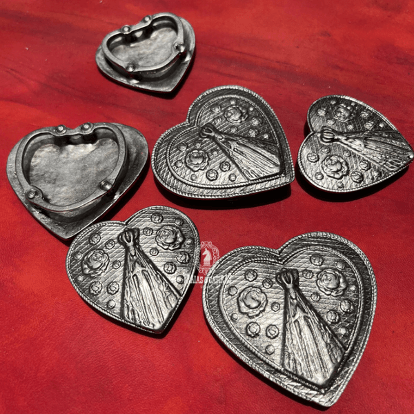 Par de Central em Zamak Nossa Senhora | Traias e Catiras | Todo