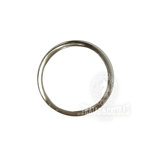Argola Chata Inox N° 26