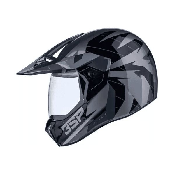 Capacete Bieffe 3 Sport Com Viseira Cristal 30th React Cinza