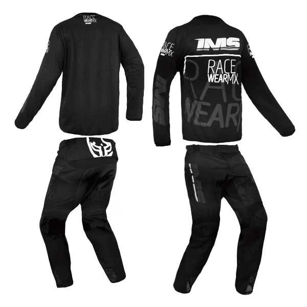 Conjunto Roupa Calça + Camisa Ims Mx Active Trilha Motocross Preto