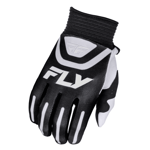 Luva De Trilha Motocross Off Road Ciclismo Fly F-16 Touch Preto Branco