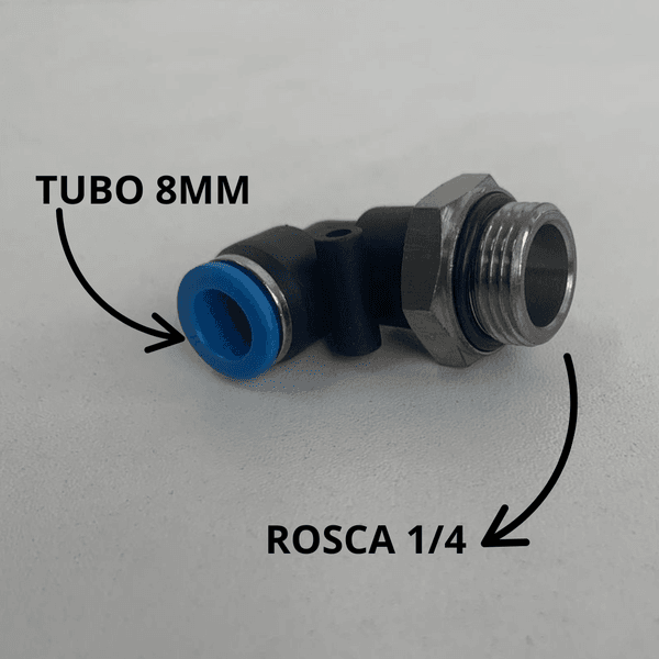 Cotovelo Macho 8Mm X 1/4