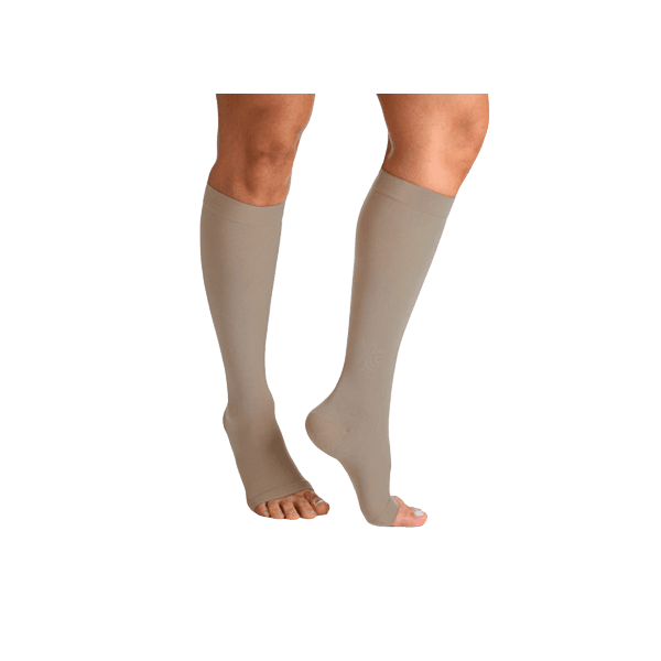Meia de Compressão 3/4 Sigvaris 862 Select Comfort Premium20-30mmHg Natural Escura