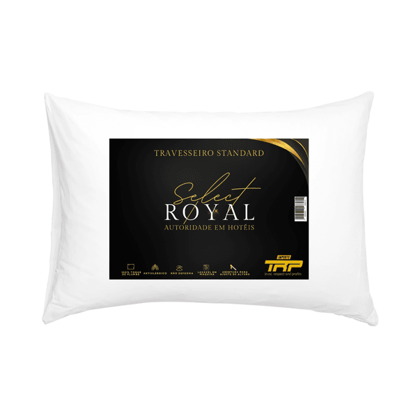 Travesseiro Select Royal Toque De Plumas