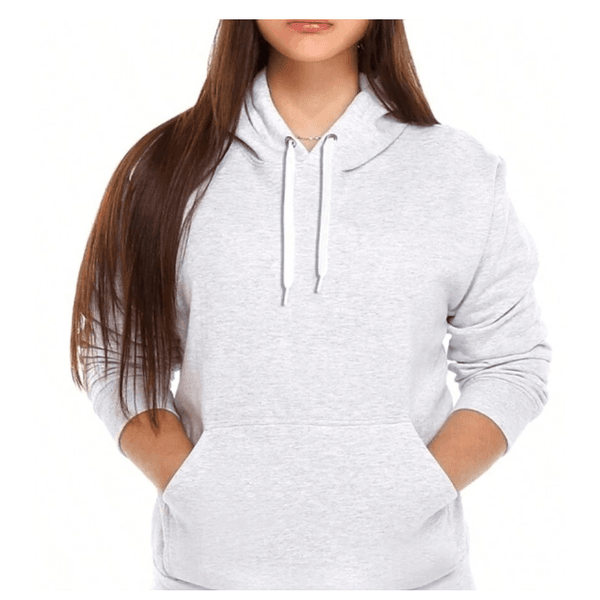 Moletom Feminino Inverno Los Angeles 91 Casual - BRANCO - QUEIMA DE ESTOQUE