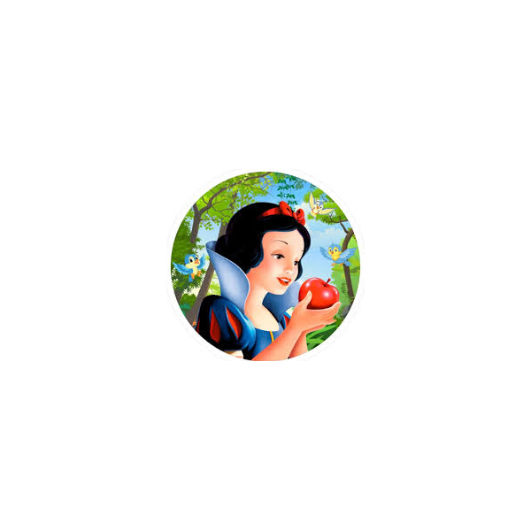 Capa de Painel Branca de Neve - Festa Infantil - Decoração - QUEIMA DE ESTOQUE