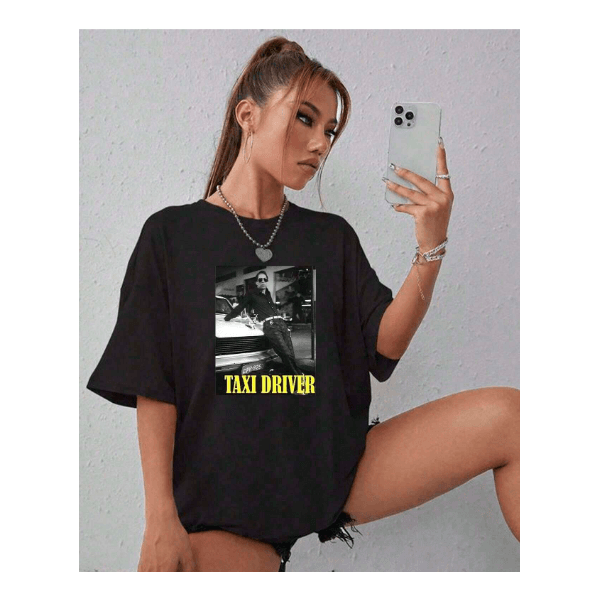 Camiseta Engraçada Agostinho Grande Família Serie Bebel Taxi Drive Carrara - PRETA - QUEIMA DE ESTOQUE