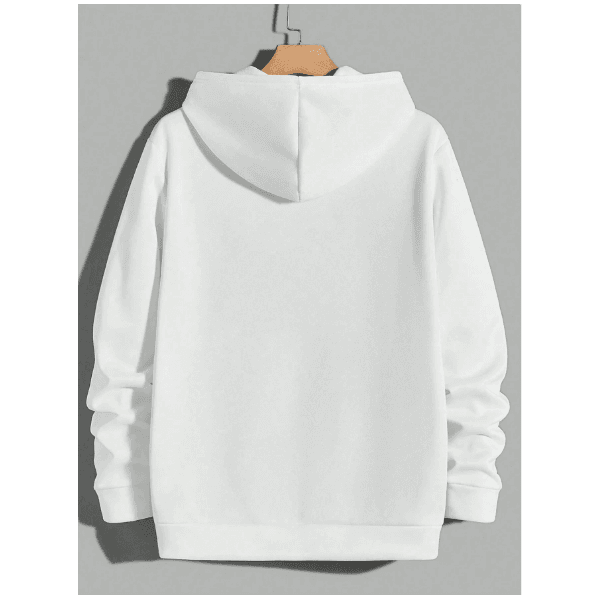 Moletom Masculino Los Angeles Minimalista Homens Gráfica Letra Capuz - BRANCO - QUEIMA DE ESTOQUE