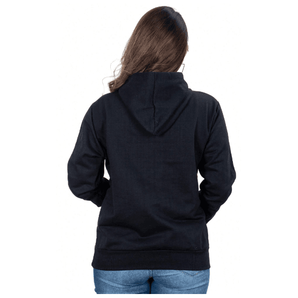 Blusa Moletom Feminino Country Agronomia - PRETO - QUEIMA DE ESTOQUE