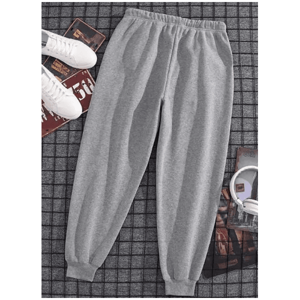 Calça Moletom Masculina Brooklyn Nova Moda - CINZA - QUEIMA DE ESTOQUE 