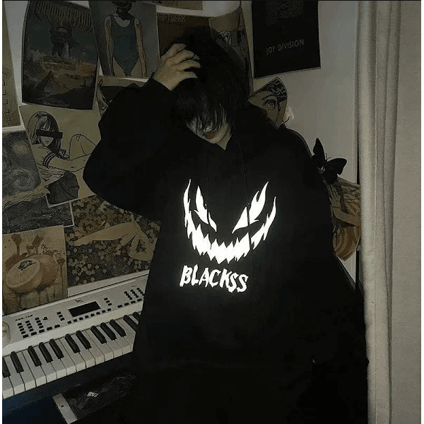 Moletom Blusa De Frio Blackss Capuz Casual Esporte Masculino Feminino - PRETO - QUEIMA DE ESTOQUE