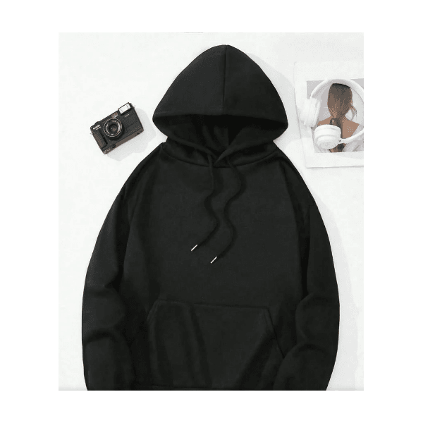 Moletom Feminino Estampado Da Virgem Maria Nas Costas - PRETO - QUEIMA DE ESTQUE