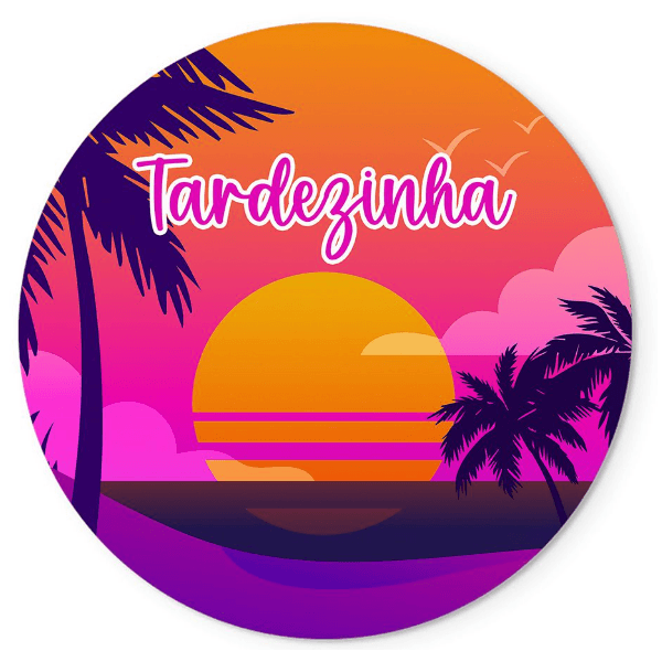 Painel Temático Tardezinha Veste Fácil C/ Elástico - QUEIMA DE ESTOQUE