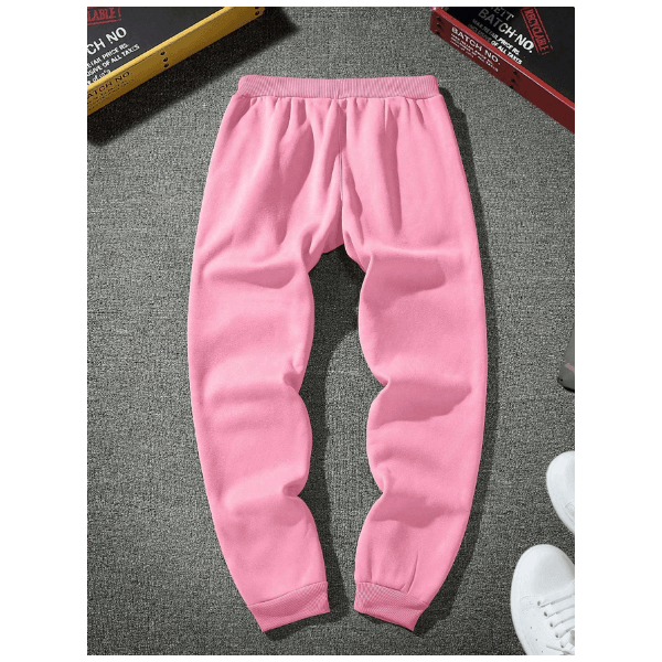 Calça Moletom Ursinhos Casual Nova Moda Unissex - Rosa - QUEIMA DE ESTOQUES