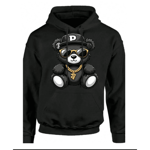 Moletom Masculino Casual 100% Algodão Top - PRETO P - QUEIMA DE ESTOQUE