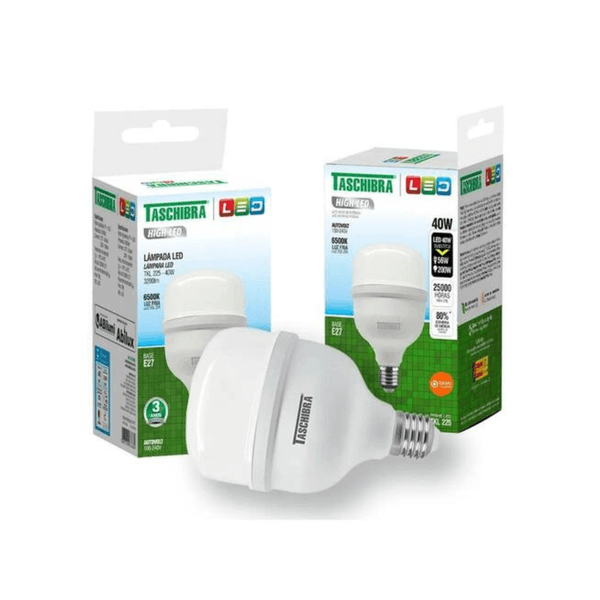 Lâmpada HIGH LED TKL 225/40W 6500K E27 - Taschibra 