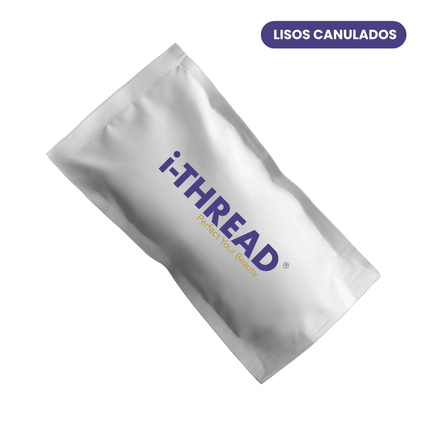 04 Fios | PDO I-Thread Lisos Canulados 30G x 38mm x 50mm