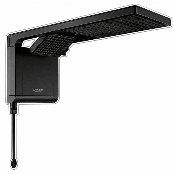 Chuveiro Acqua Storm Ultra 220V 7800W Preto 7510060 Lorenzetti - UNICAA HOME CENTER