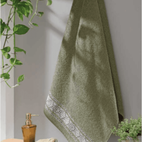 Dohler Toalha Rosto Jacquard Premium - 0.50x0.80 - Verde