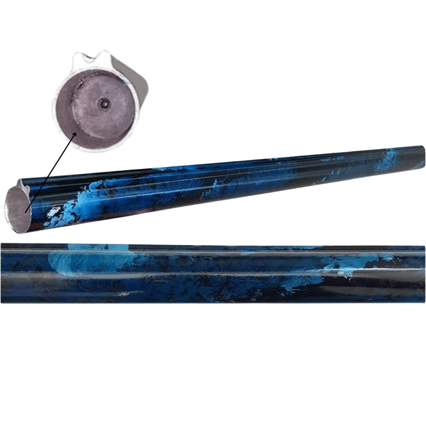 Cano Katana Camuflado Com Guia Inteiriço - Pk Sub Azul