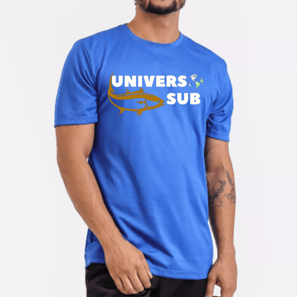 Camiseta Dryfit Azul - Universo Sub 